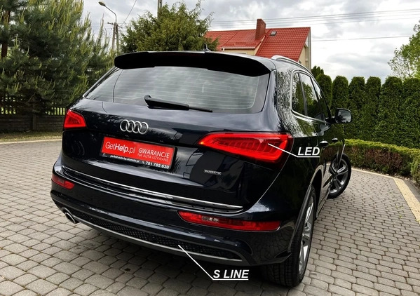 Audi Q5 cena 87800 przebieg: 199000, rok produkcji 2016 z Kolbuszowa małe 596